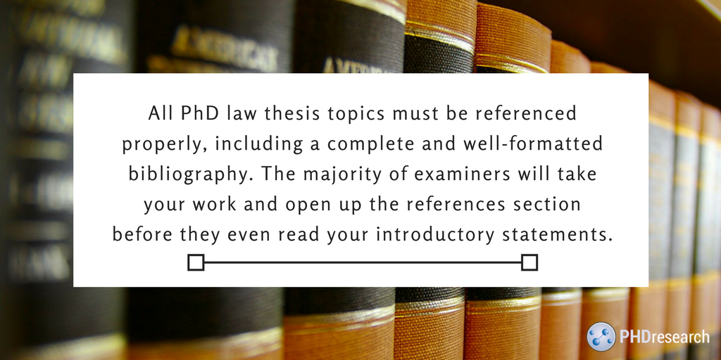phd in law