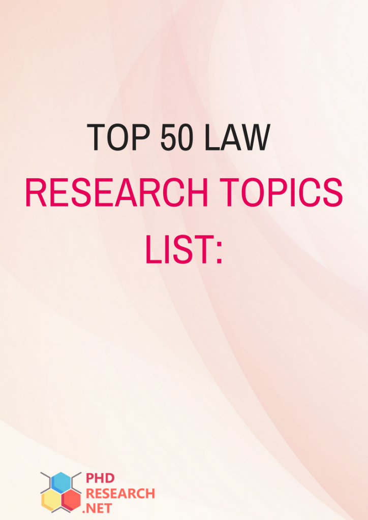 current topics for phd in law