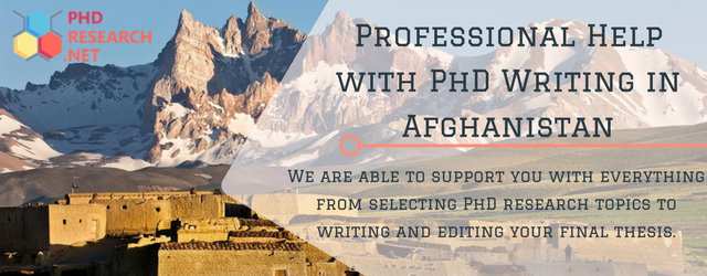 phd thesis afghanistan