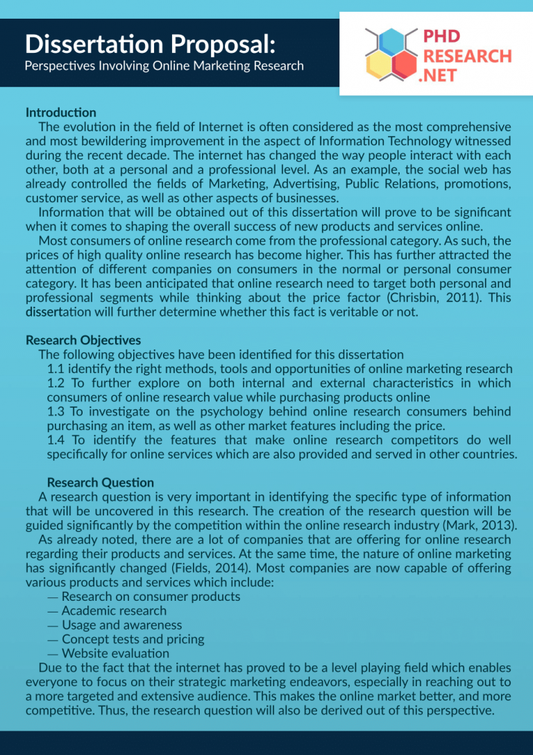 an example of a well written research proposal unisa
