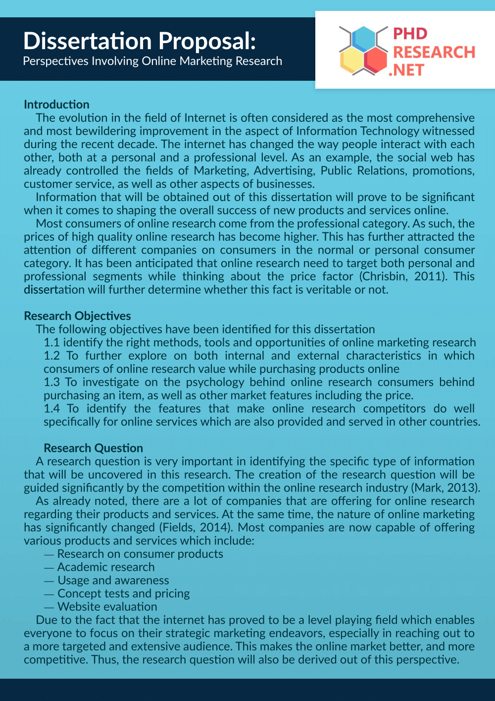 sample research proposal topics in technology